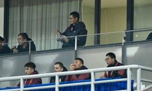 中国U22队2-0战胜韩国队！邵佳一连场督战，徐正源现身